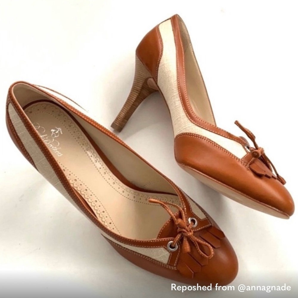 NWOT Brooks Bros Leather Heels